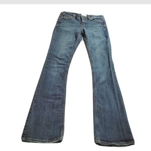 Aeropostale Hailey Flare Blue Jeans Size 0 Long